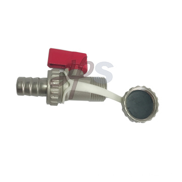 forged brass boiler bear ball valve with chain